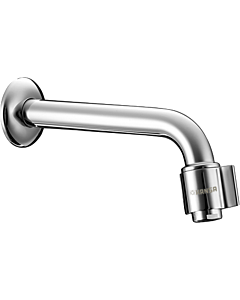 Hansa Waschtischarmatur Hansanova 00968101 Wand Armatur, Ausladung 186 mm, chrom