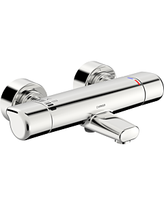 Hansa Hansacare thermostat 08717100 AP, S-connections covered, projection 168 mm, chrome