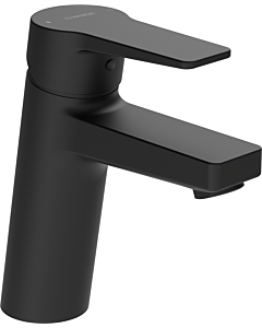 Hansa Hansatwist xl Waschtischarmatur 0902228333 Vollhebel, Flexschläuche, Ausladung 123mm, mattschwarz