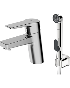 Hansa Waschtischarmatur Hansatwist 09302203 chrom, mit Handbrause