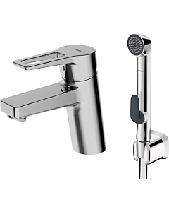 Hansa Waschtischarmatur Hansatwist 09302205 chrom, mit Handbrause