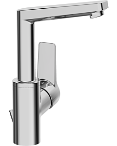 Hansa Waschtischarmatur Hansatwist 09542203 chrom, mit Ablaufgarnitur, Ausladung 130mm