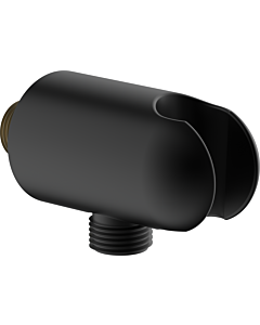 Hansa Wandanschlussbogen 290019-33 Wandmontage, DN 15, zweiteilige Bauweise, schwarz matt