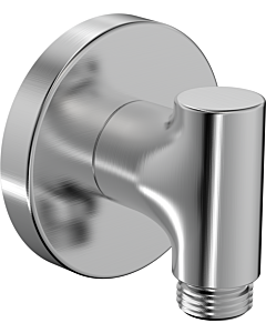 Hansa wall connection bend 290022-80 wall mounting, G 2000 /2, round, brushed steel