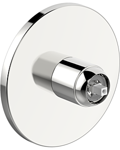 Hansa Hansavarox par kit de garniture 40559183 mitigeur de douche encastré, sans levier de commande, rond, sans inverseur, chromé