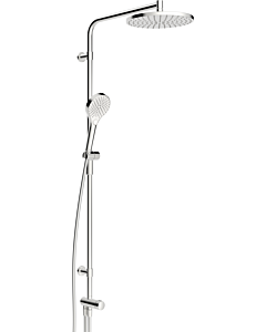 Hansa Hansaviva shower system 44180300 Wandstangen -shower set, total length 120.2cm, wall mounting, chrome