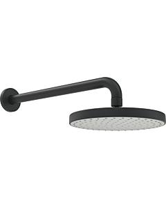 Hansabasicjet Hansa 4436010033 technologie anti-calcaire, raccordement mural, 2000 , projection 348mm, noir mat