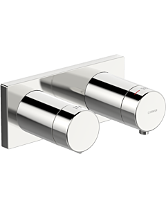 Hansa Hansaliving Fertigmontageset 44529583 chrom, UP-Thermostat-Batterie, mit Absperrventil