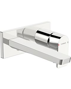 Hansa Hansastela Fertigmontageset 44902173 chrom, für Waschtischeinhebelmischer, Ausladung 187mm