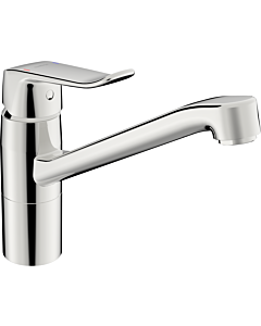 Hansa Hansacare mitigeur lavabo 46102206 sans garniture de mitigeur lavabo , pivotante , levier long, bec 214 mm, chromé