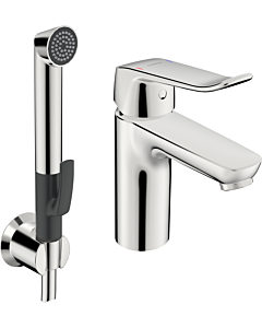 Hansa Hansacare mitigeur lavabo 46282206 sans garniture de 2000 , levier long, jet 2000 , bec 114 mm, chromé