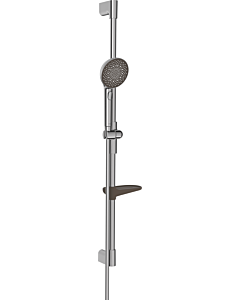 Hansa AURELIA shower set 4715013080 wall-mounted, 970 mm, can be shortened, brushed steel