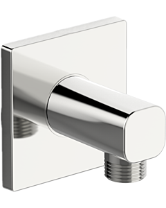 Hansa Hansaliving wall connection elbow 51180180 chrome, intrinsically safe