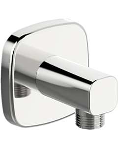 Hansa Hansaliving wall connection elbow 51180183 chrome, intrinsically safe