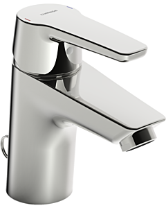 Hansa Waschtischarmatur Hansapolo 51412293 chrom, mit versenkbarer Kette