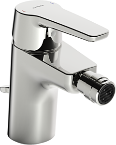 Hansa Bidetarmatur Hansapolo 51433293 chrom, mit Ablaufgarnitur