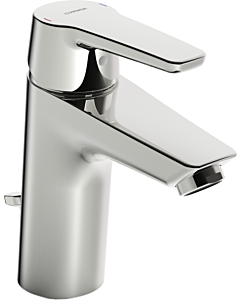 Hansa Waschtischarmatur Hansapolo 51531193 chrom, Niederdruck, mit Ablaufgarnitur