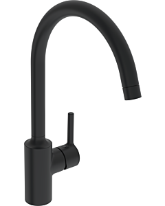 Hansa HANSAVANTIS kitchen tap 5222116733, side-operated, low pressure, 247mm projection, matte black