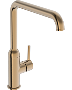 Hansa HANSAVANTIS Style kitchen tap 5420220781, side-operated, 223mm projection, brushed bronze