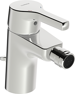 Hansa bidet mixer 56443203 without drain, projection 106mm, chrome