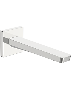 Hansa Hansastela Auslauf 57240000 chrom, Rosette eckig, Wandmontage, Ausladung 187mm