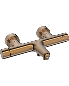 Hansa HANSAPRISMA mitigeur bain et douche 5810230181 avec thermostat, montage mural, bronze brossé