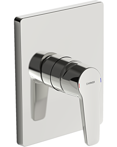 Hansa Brausearmatur Hansapolo 80619093 chrom, Unterputz-Fertigmontageset, ohne Umsteller