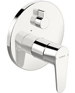 Hansa Garniture décorative HANSAVANTIS Style 82603063 mitigeur de baignoire encastré, chromé