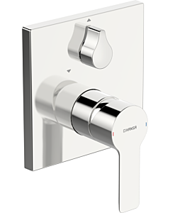 Hansa Wannenarmatur Hansaligna 83853513 Hansabluebox, eckige Rosette, chrom