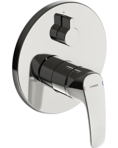 Hansa Hansabluebox pinto Fertigmontageset 85269183 UP-Wannenarmatur, Rosette rund, chrom