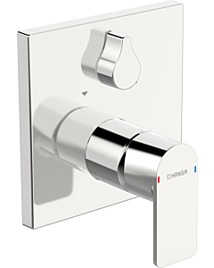 Hansa Hansastela Fertigmontageset 87843073 chrom, Wannenfüll- und Brausearmatur, Drehumsteller, druckunabhängig