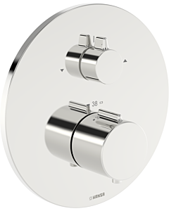 Hansa HANSAEASYTHERM 8862 Thermostat 88629245 Fertigmontageset, Fertigset für zwei Abgänge, rund chrom