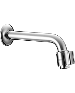 Hansa Waschtischarmatur Hansanova 00968101 Wand Armatur, Ausladung 186 mm, chrom