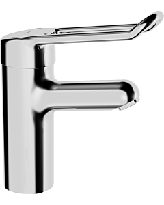 Hansa Waschtischarmatur Hansamedipro 01622195 verchromt, Ausladung 120 mm, ohne Ablaufgarnitur