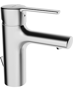 Hansa faucet Hansaronda chrome, with pop-up waste, with flexible hoses