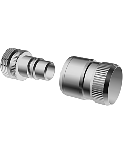 Hansa plug-in coupling 04050200 for complete emptying of the shower hose