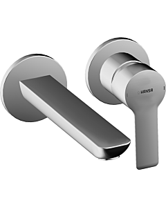 Hansa Waschtisch Wand Armatur Hansaligna 06402103  chrom, Waschtisch-Einhebelmischer, Wandmontage