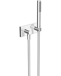 Hansa Hansaliving Brause-Set 44430170 1-strahlig, mit Wandanschlussbogen, chrom