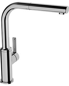 Hansa Spültischarmatur Hansaronda 54912273  verchromt, Auslauf 217 mm, mit Geschirrbrause