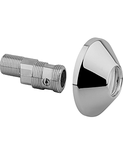 Hansa S-Anschluss 59902034 chrom, 3/4" x 1/2", absperrbar