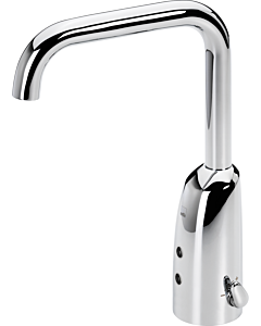 Hansa Hansaelectra mitigeur de lavabo Bluetooth 64442219 chromé , 6 V, saillie 170 mm, bec fixe Hansaelectra mitigeur de lavabo Bluetooth 6 V