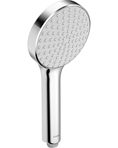 Hansa Hansaactivejet hand shower 84310100 2000 -jet, Ø 120 mm, anti-limescale technology, light gray / chrome