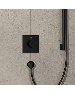 hansgrohe ShowerSelect Comfort E Thermostat 15571670 UP, für 1 Verbraucher, mattschwarz
