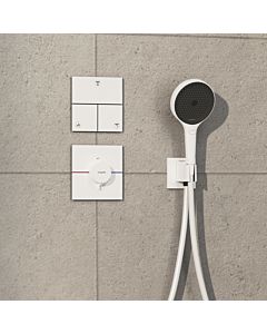 hansgrohe ShowerSelect Comfort E Thermostat 15574700 UP, für 1 Verbraucher, mattweiß