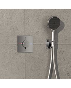 hansgrohe ShowerSelect Comfort E Thermostat 15578000 UP, für 2 Verbraucher, mit Sicherungskombination EN 1717, chrom