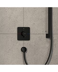 hansgrohe ShowerSelect Comfort Q Thermostat 15581670 UP, für 1 Verbraucher, mattschwarz