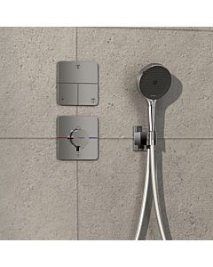 hansgrohe ShowerSelect Comfort Q Thermostat 15589000 UP, für 1 Verbraucher und einen zusätzlichen Abgang, chrom