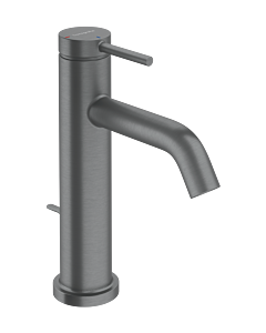 hansgrohe Tecturis S Einhebel-Waschtischarmatur 73312340 Ausladung 116mm, ohne Ablaufgarnitur, brushed black chrome