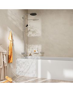 hansgrohe Pulsify S Puro Showerpipe 260 1jet 24232000 EcoSmart Bath thermostat, surface-mounted chrome