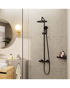 hansgrohe Vernis Blend Showerpipe 26428670 1jet, with thermostat, matt black